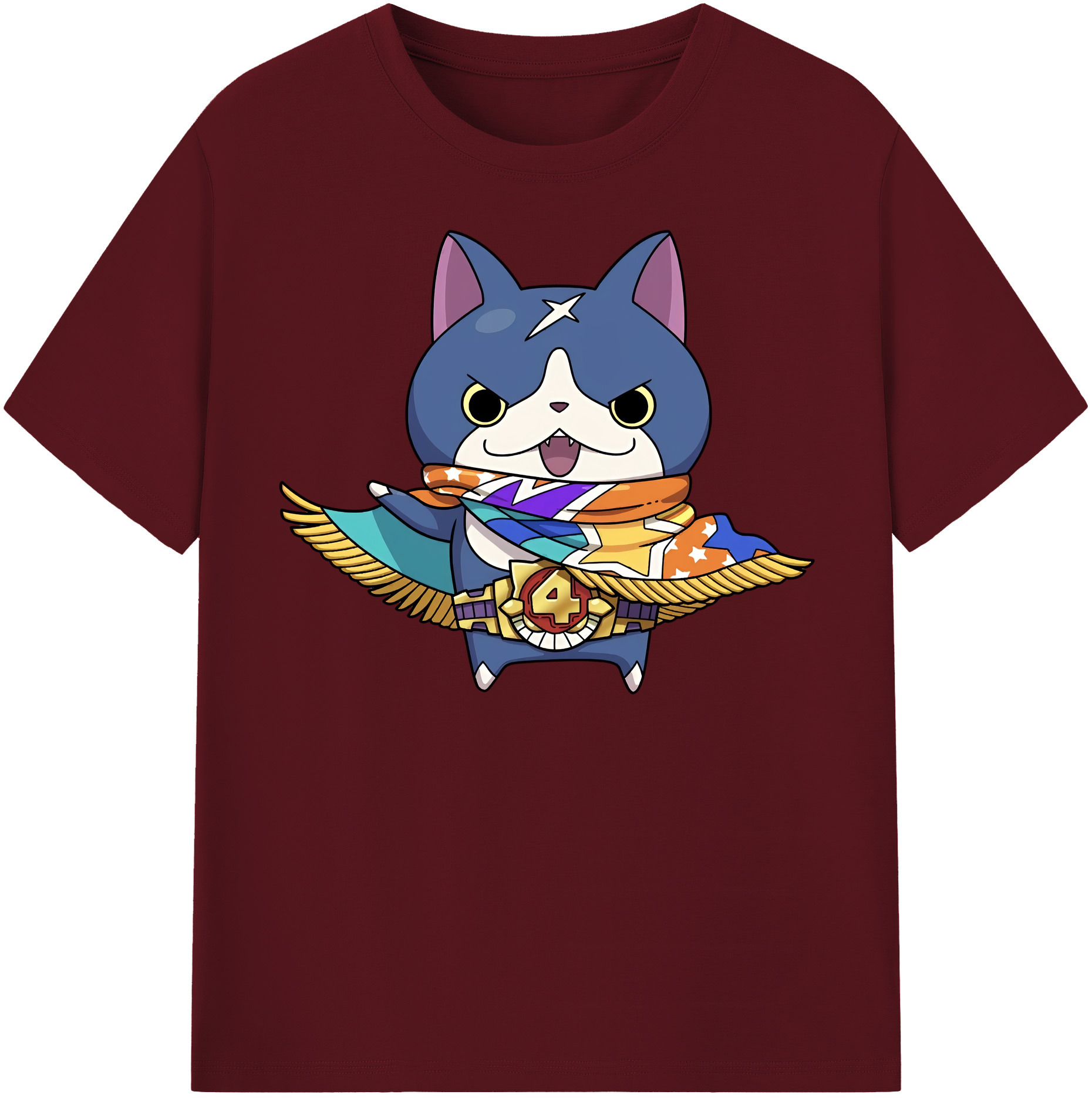（画像用） 妖怪ウォッチ Yo-kai Watch 綿100％半袖Tシャツ（フロントプリント）